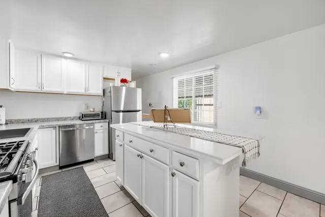 a close view of walk in closet