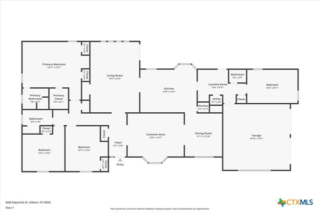 $395,000 | 4200 Kilpatrick Drive, Killeen, TX 76542