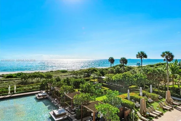 a view of a ocean from a balcony