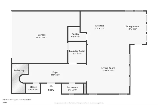$3,499 | 3121 Damsel Sauvage Lane, Lewisville, TX 75056