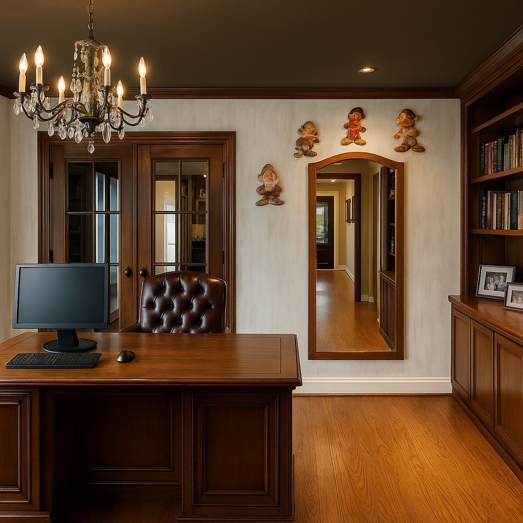 810 Martin Street Houston, TX 77018 - Photo 24 of 31 Office number 1. This photo has been decluttered and organized by AI.