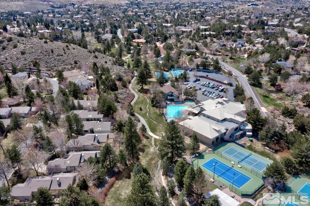 4035 Caughlin Creek Road Reno, NV 89519 - Photo 38 of 40 an aerial view of residential building with green space