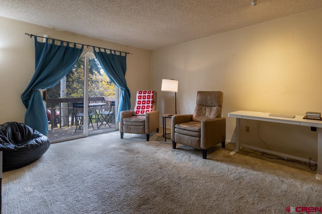 1851 Florida Road, Unit 106 Durango, CO 81301 - Photo 2 of 25 a living room with furniture and a window