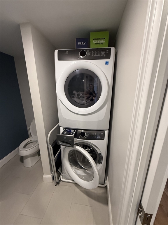 249 Lexington Street, Unit 2 Boston, MA 02128 - Photo 11 of 19 a utility room with dryer and washer