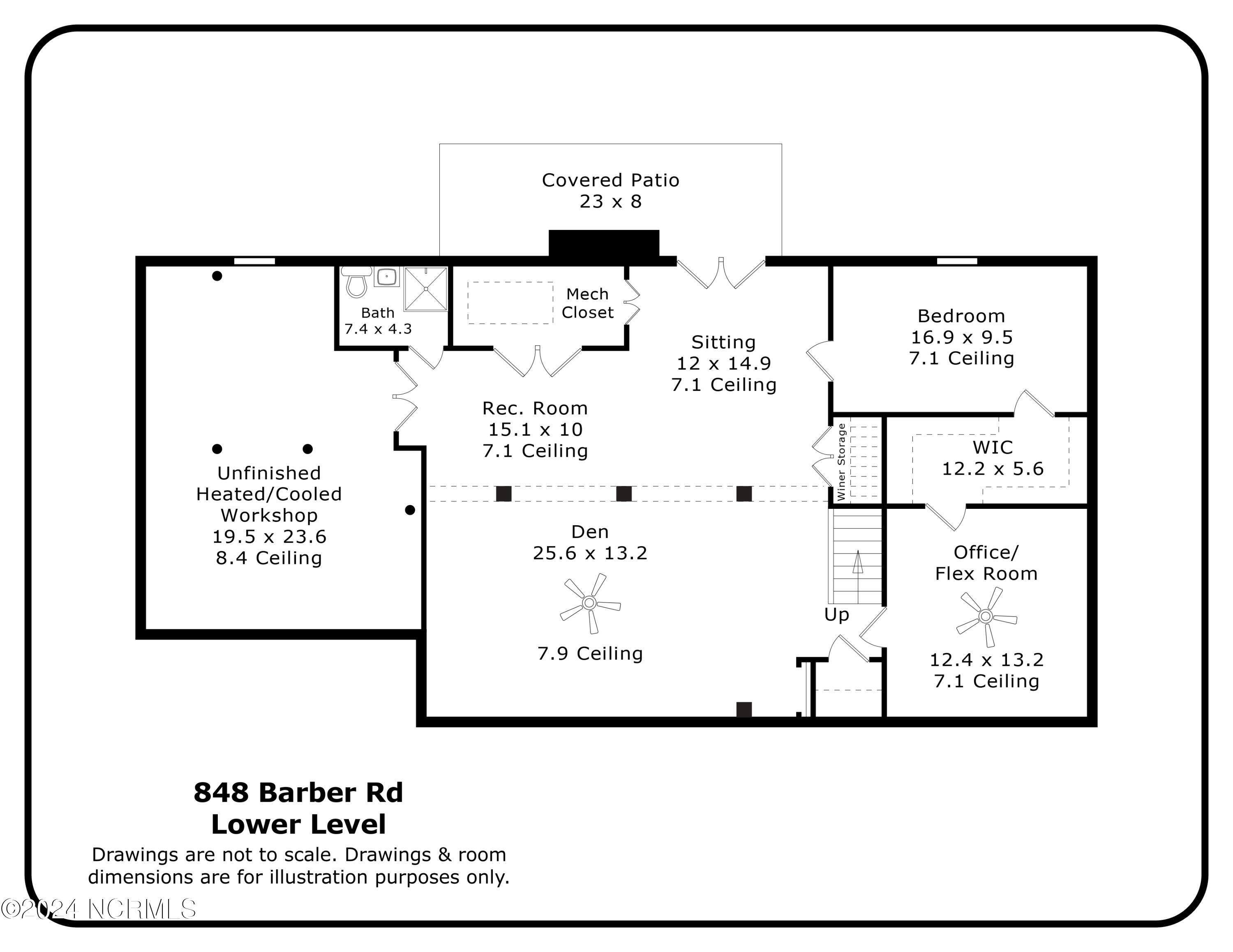 848 Barber Road Southern Pines, NC 28387 - Photo 62 of 63 848 Barber Rd_Lower Level_page-0001