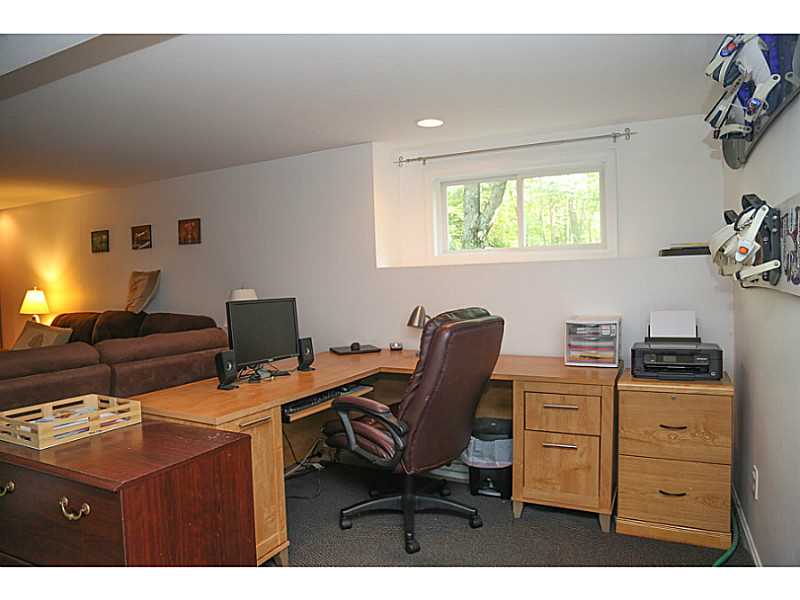 94 Hoxsie Road Richmond, RI 02892 - Photo 19 of 25 Studio/Study/Office. Finished basement office