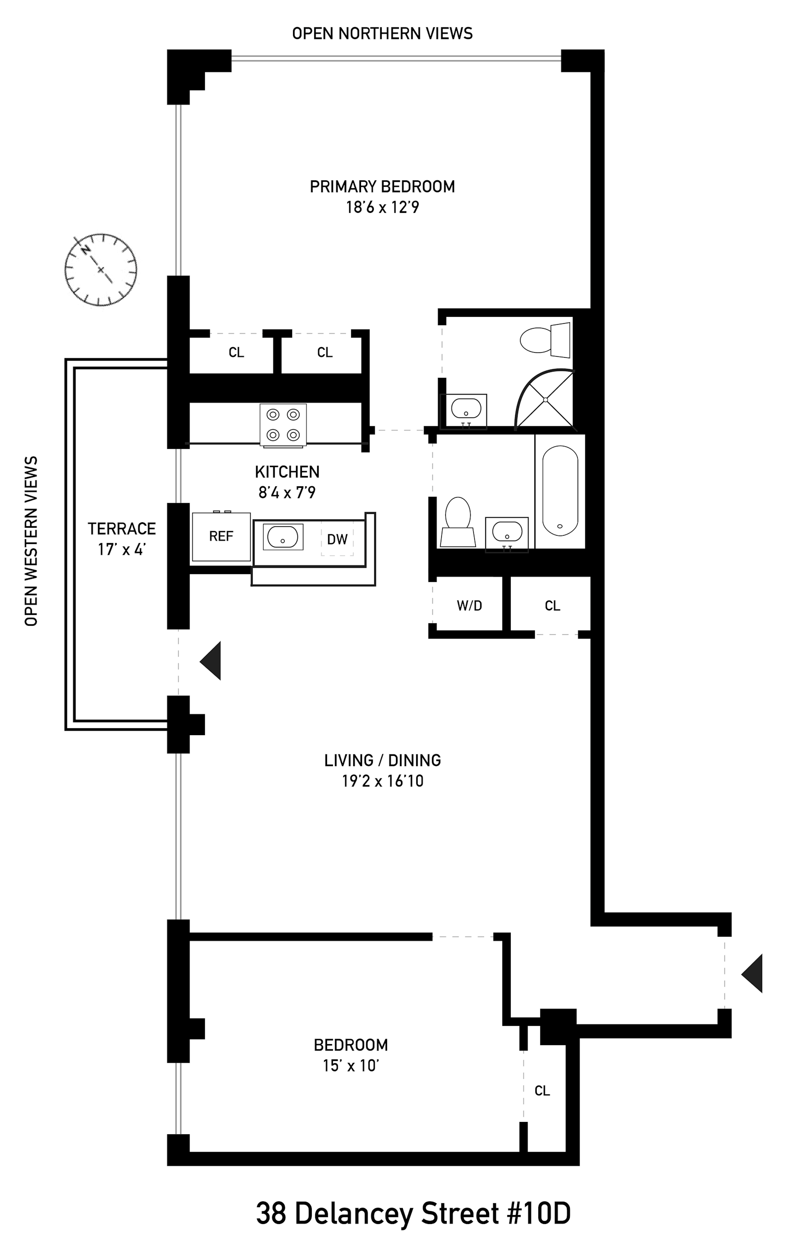 38 Delancey Street, Unit 10D Manhattan, NY 10002 - Photo 14 of 14