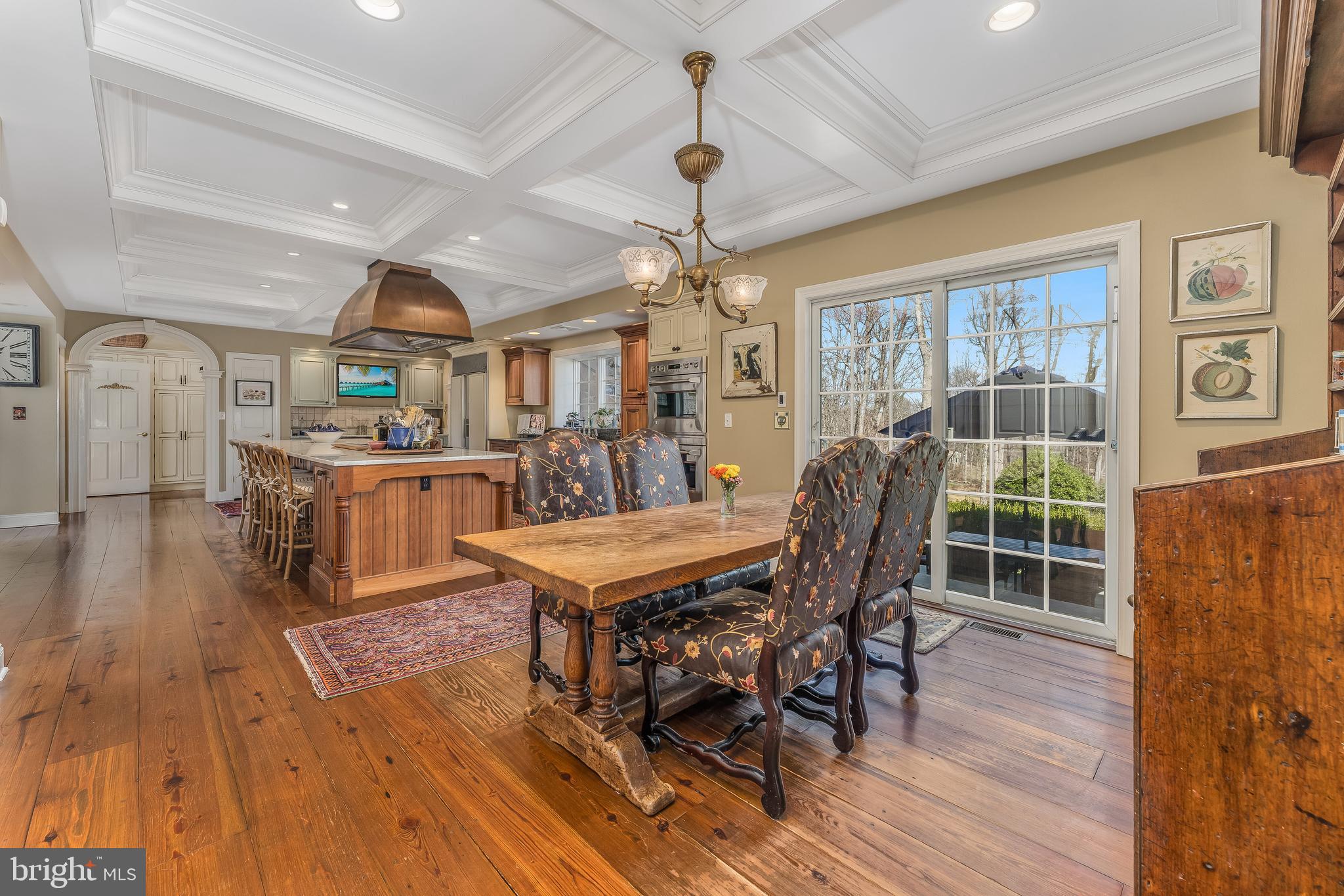 27 Milestone Drive Ringoes, NJ 08551 - Photo 13 of 75 a view of a dining room with furniture window and wooden floor
