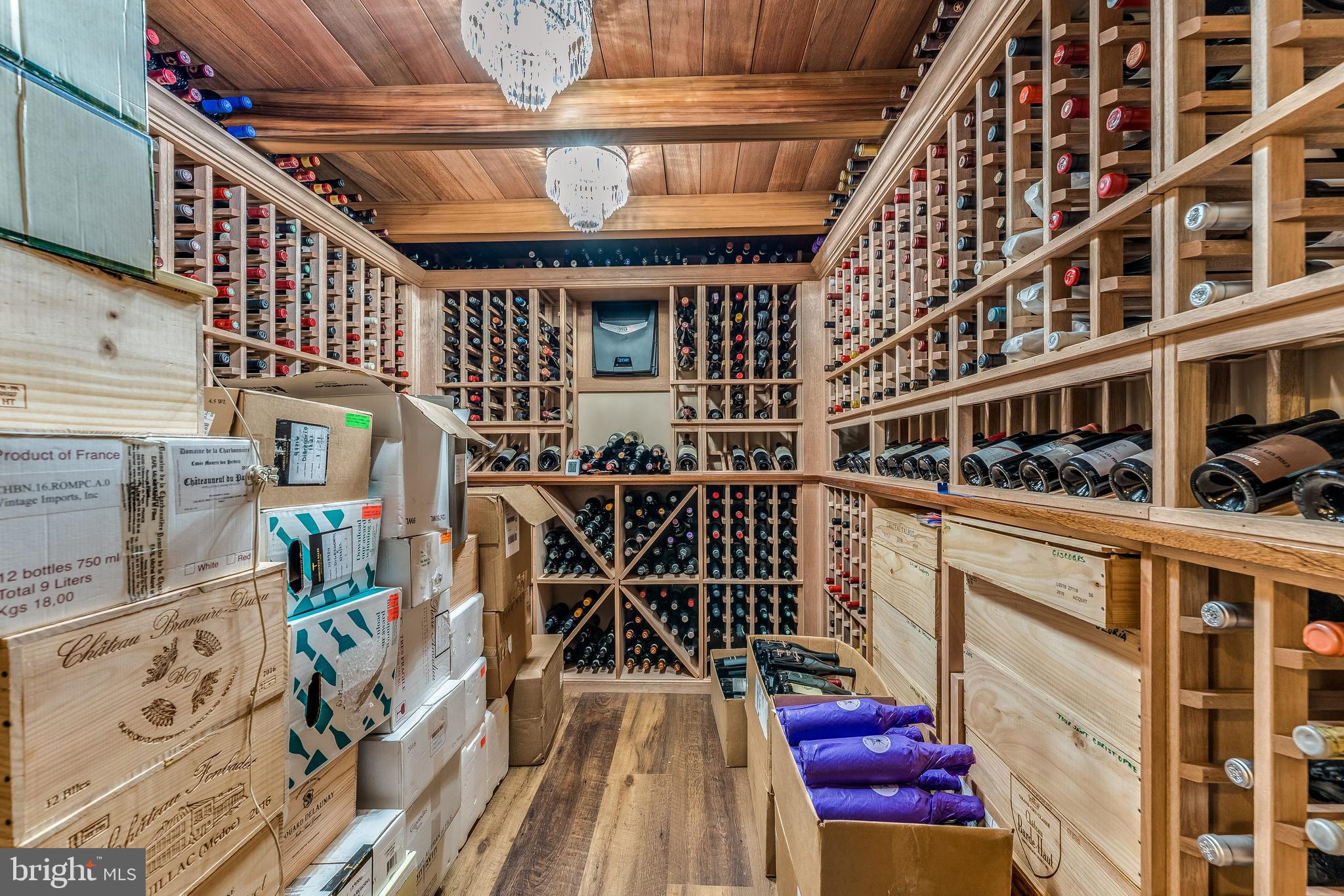 27 Milestone Drive Ringoes, NJ 08551 - Photo 53 of 75 1,100 bottle temperature controlled Wine Room