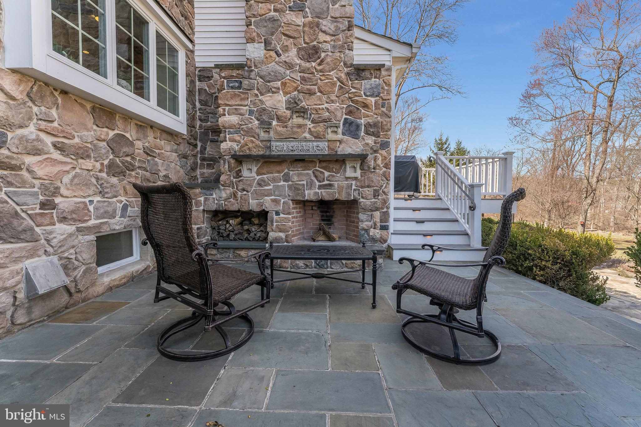 27 Milestone Drive Ringoes, NJ 08551 - Photo 57 of 75 Stone Fireplace