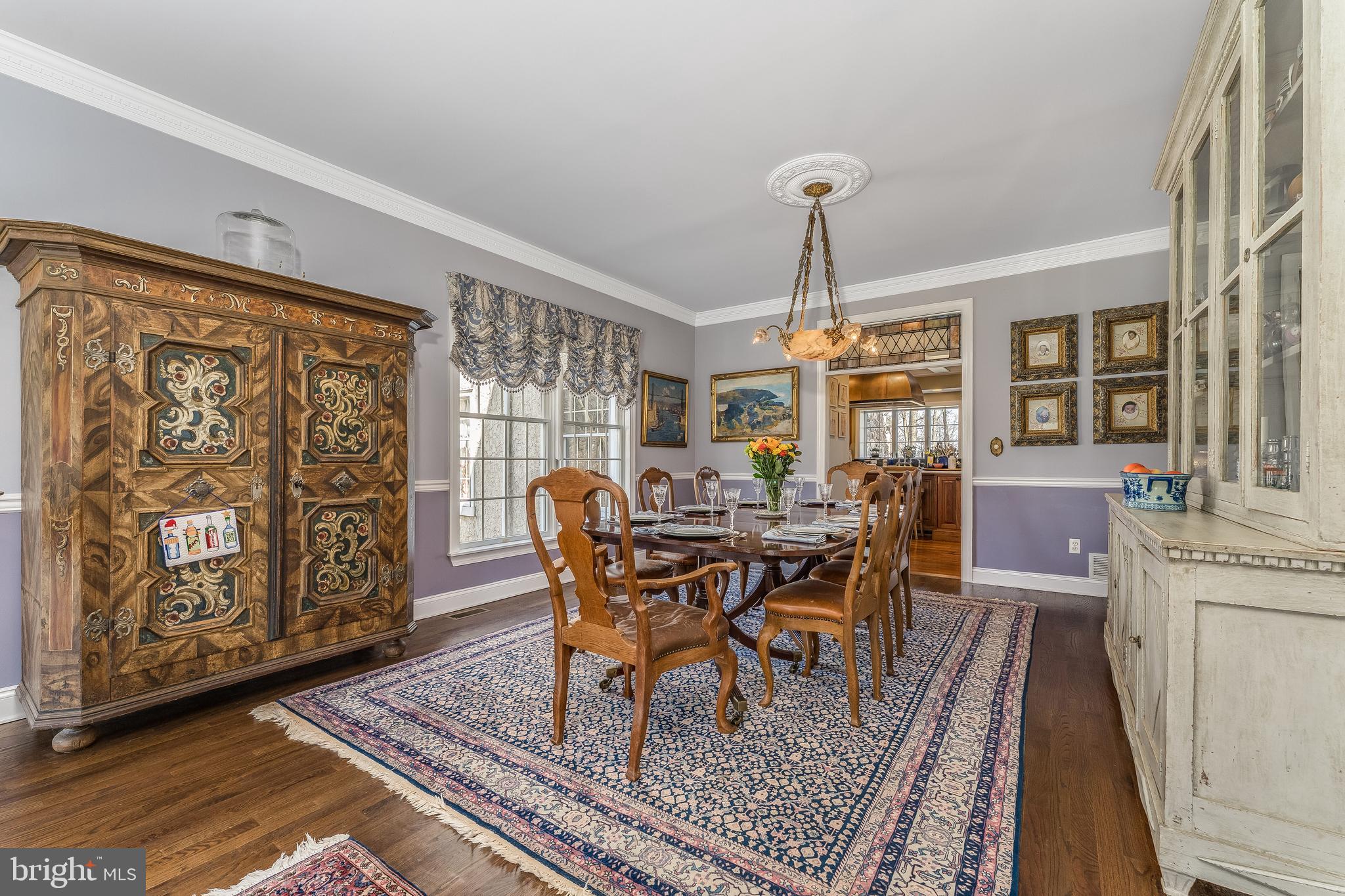 27 Milestone Drive Ringoes, NJ 08551 - Photo 6 of 75 a view of a dining room with furniture window and outside view