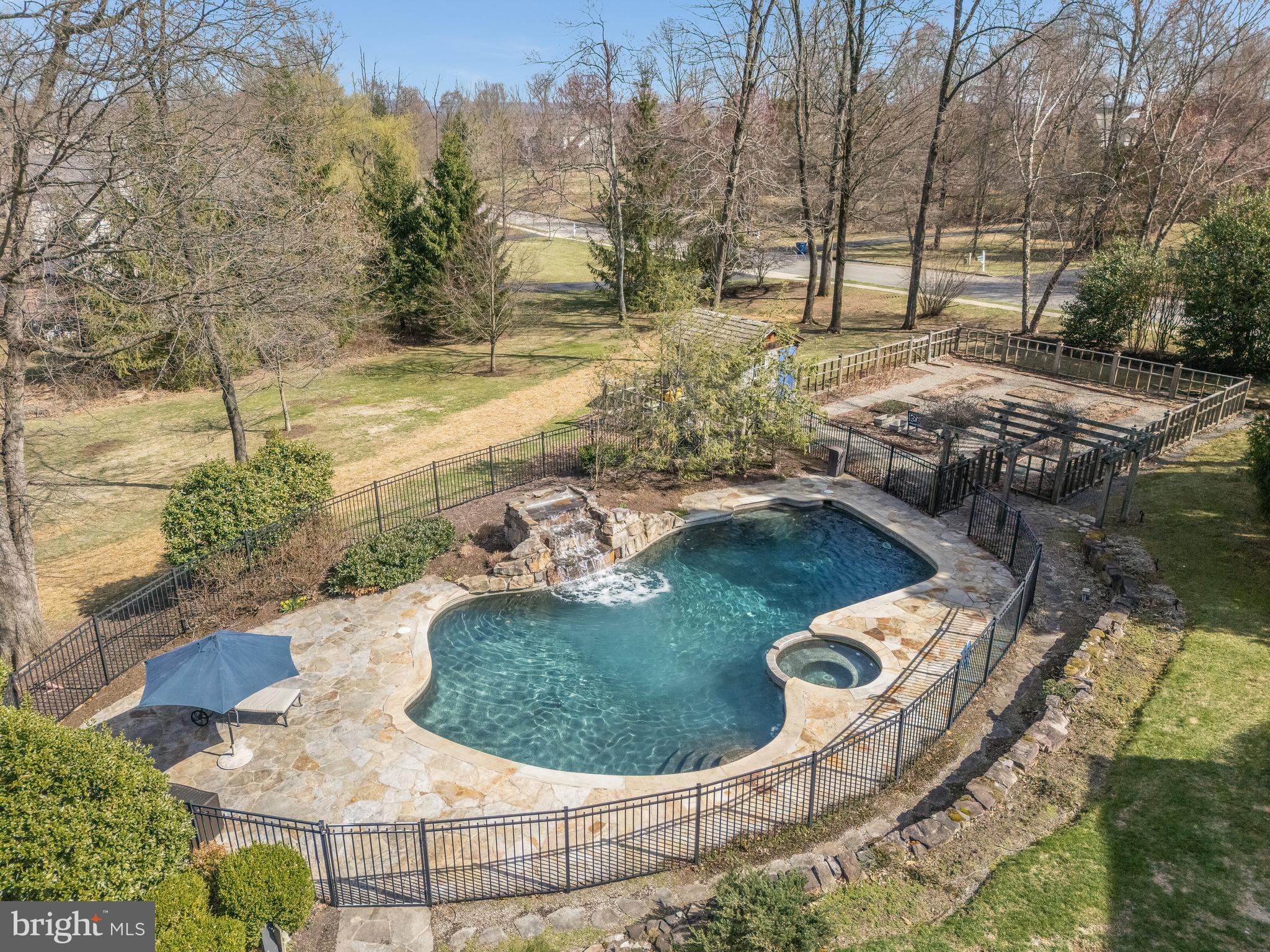 27 Milestone Drive Ringoes, NJ 08551 - Photo 66 of 75 a view of a backyard with sitting area