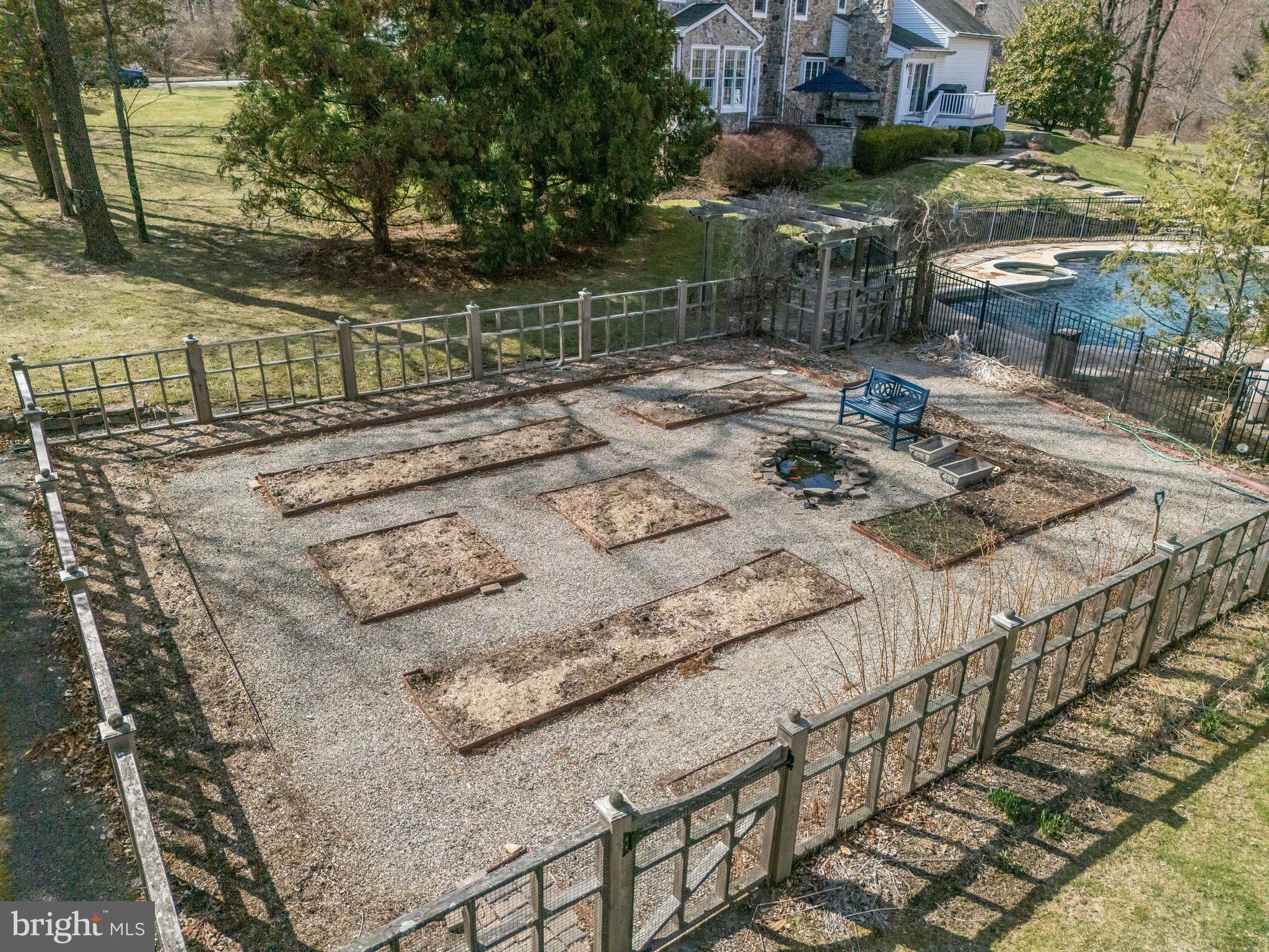 27 Milestone Drive Ringoes, NJ 08551 - Photo 70 of 75 a view of a backyard with sitting area