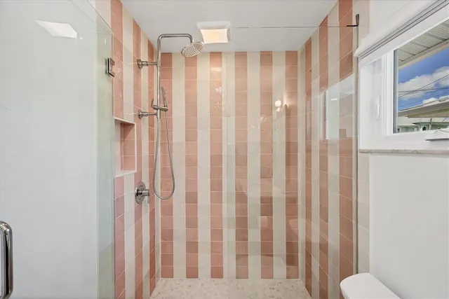 a outdoor space with furniture