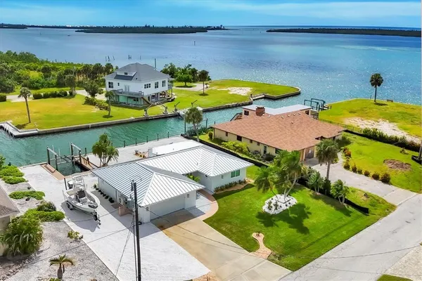 a view of a house with a garden