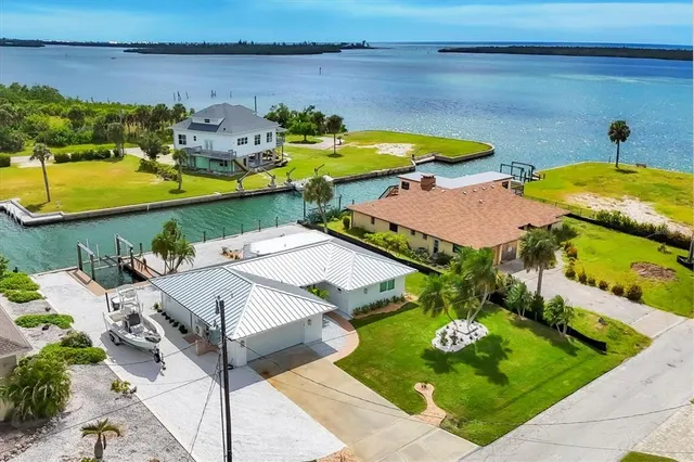 a view of a house with a garden
