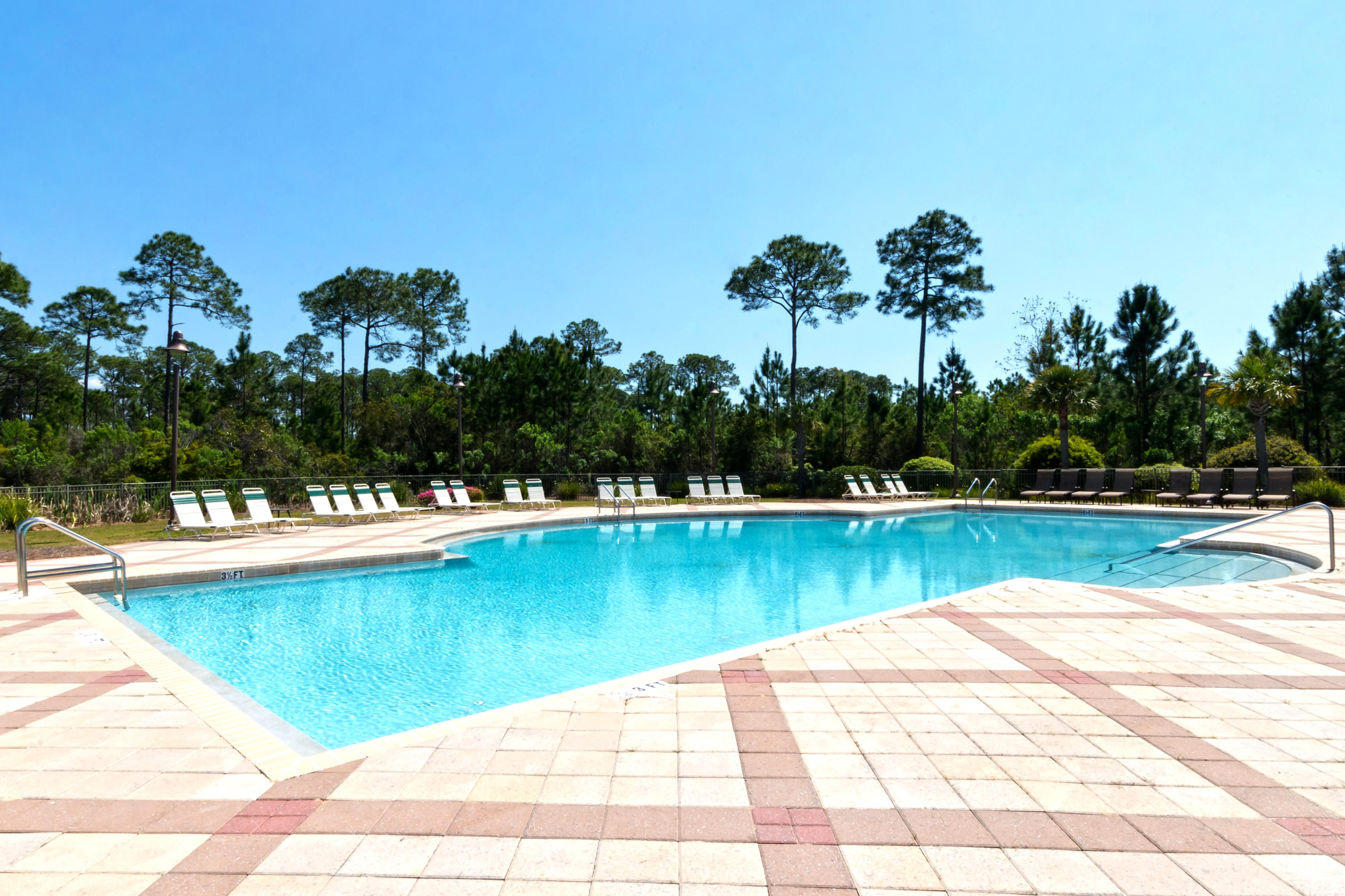 70 Riverbirch Loop Santa Rosa Beach, FL 32459 - Photo 35 of 45 a view of swimming pool with outdoor space and seating area