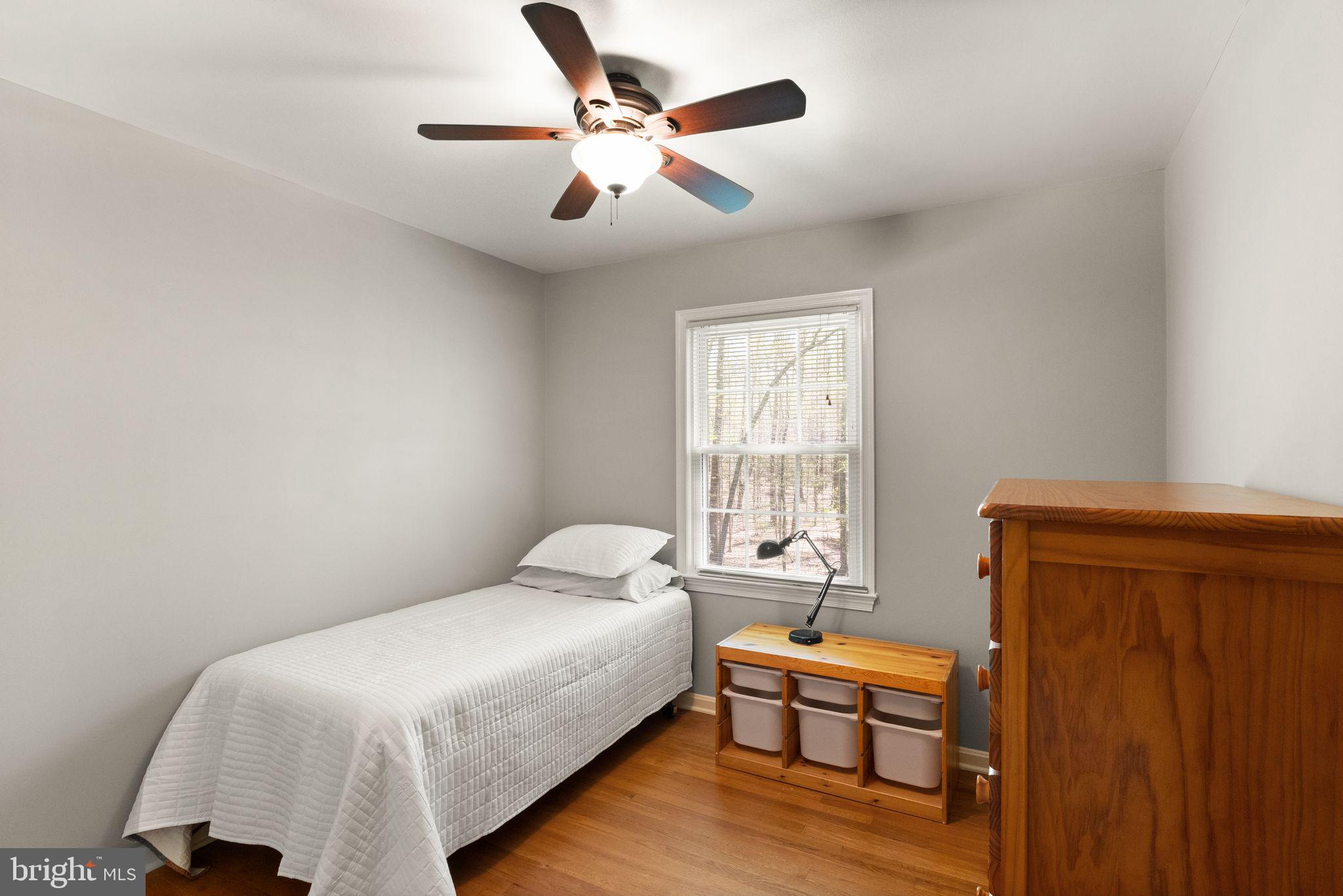 8019 Stillbrooke Road Manassas, VA 20112 - Photo 38 of 80 Upstairs bedroom 3 with hardwoods.