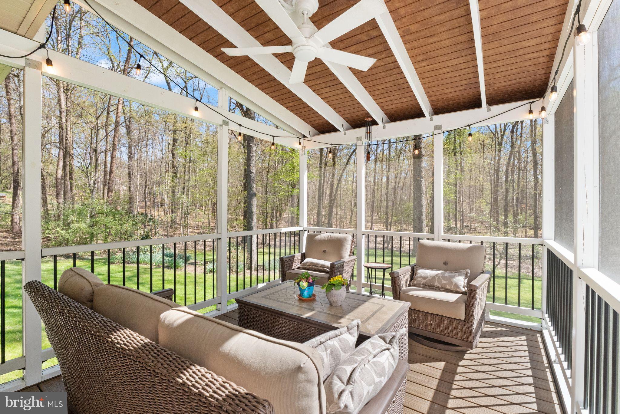 8019 Stillbrooke Road Manassas, VA 20112 - Photo 4 of 80 WOW! Gorgeous screen room overlooking private lot.