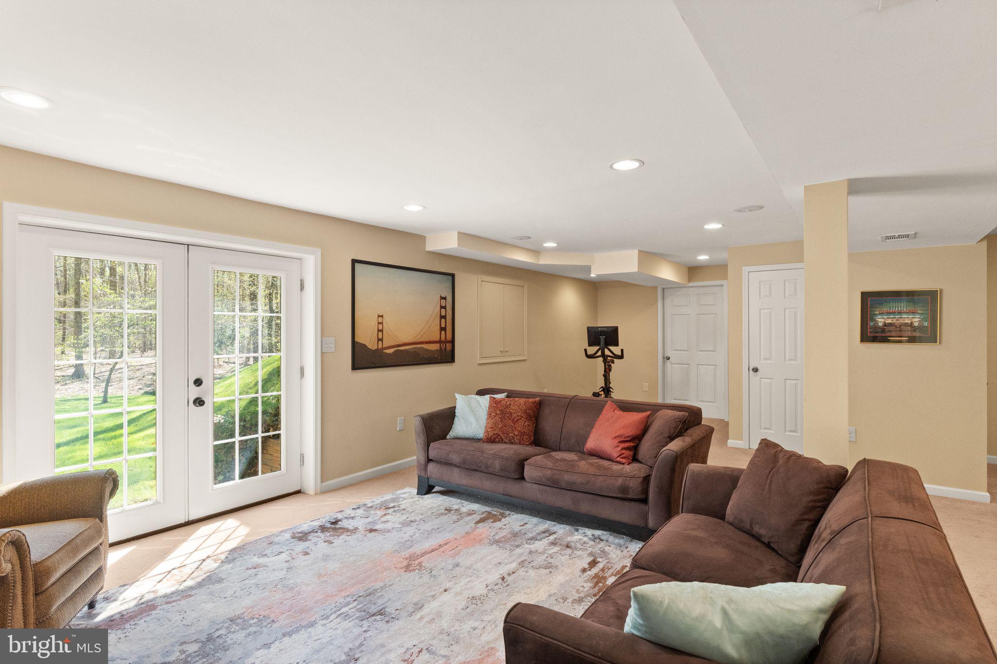 8019 Stillbrooke Road Manassas, VA 20112 - Photo 48 of 80 Large, basement area ready for movie nights.