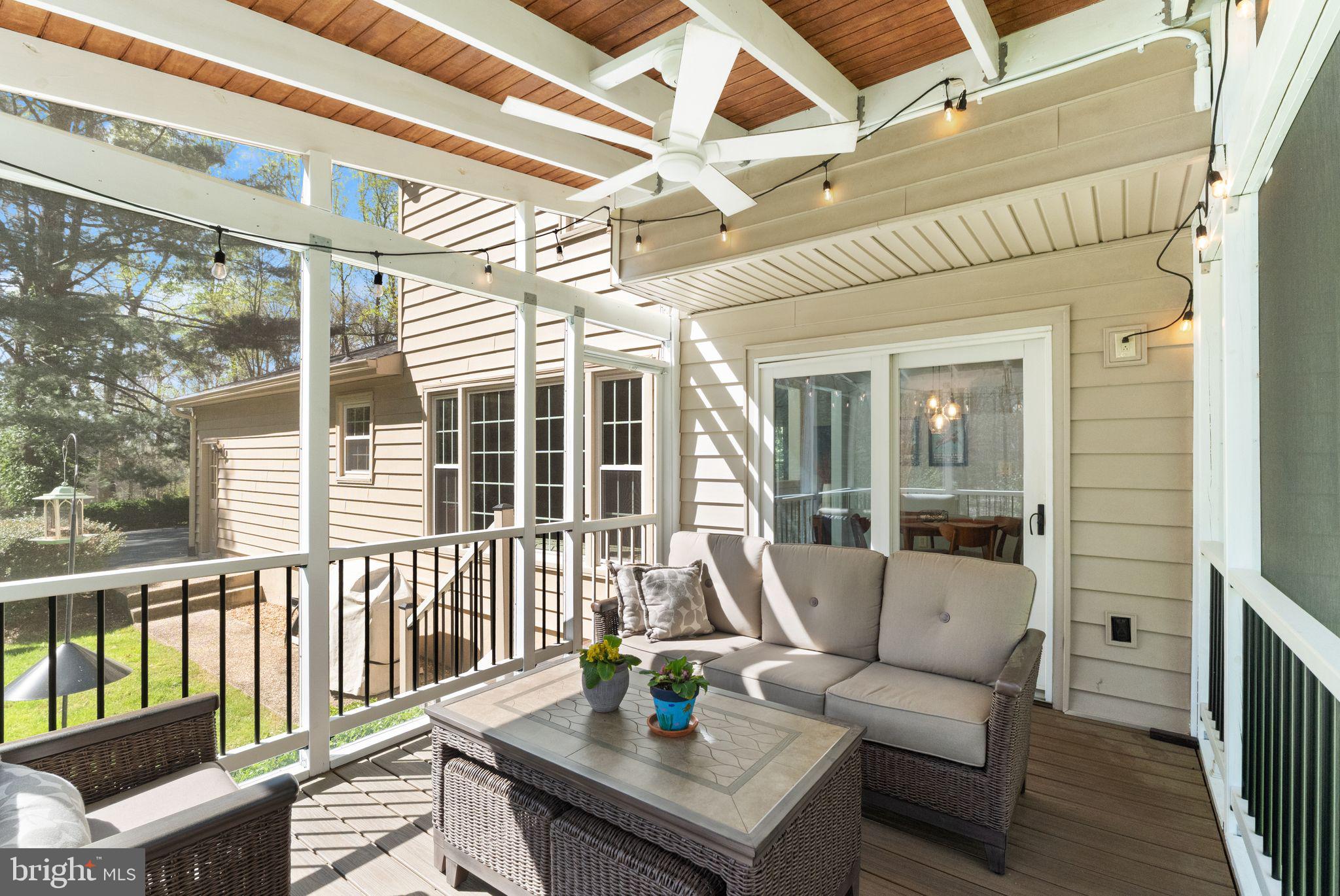 8019 Stillbrooke Road Manassas, VA 20112 - Photo 58 of 80 Gorgeous, screened-in porch.