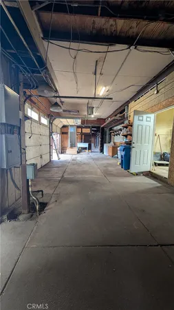 a view of a livingroom with a staircase