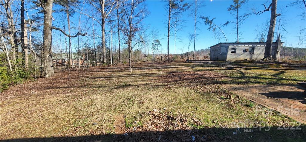 157 Moss Road Rutherfordton, NC 28139 - Photo 8 of 36 a view of a backyard with large trees