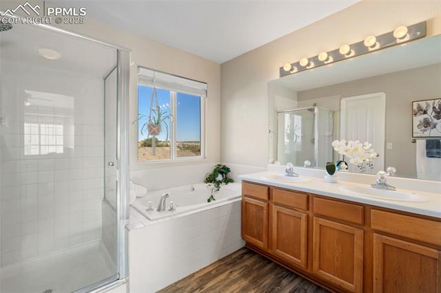 712 Rye Ridge Road Fountain, CO 80817 - Photo 26 of 45 Primary Bathroom- upper