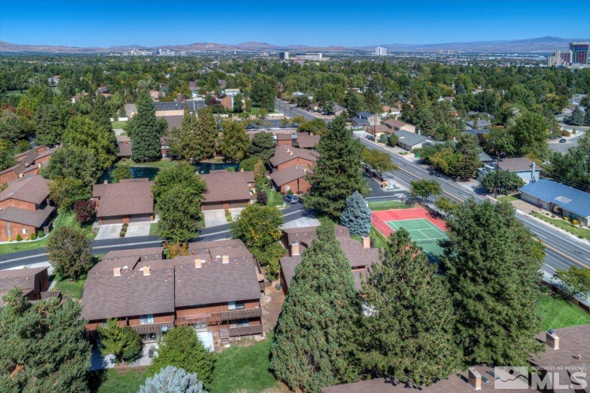 2014 Branch Reno, NV 89509 - Photo 33 of 40 an aerial view of residential houses with outdoor space and trees