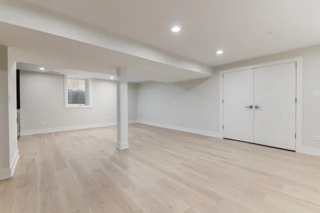 a view of empty room