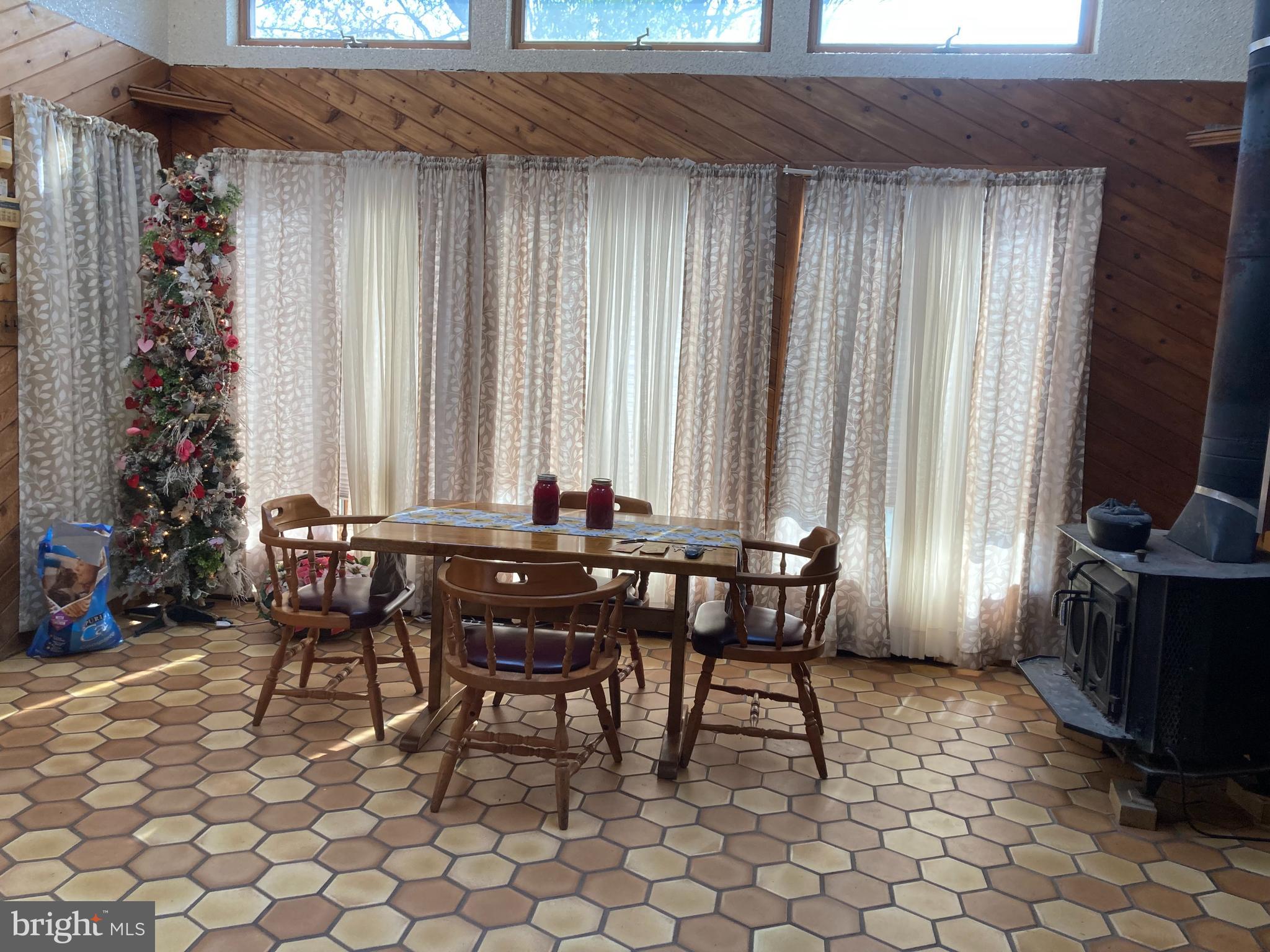 324 Atsion Road Shamong, NJ 08088 - Photo 38 of 67 huge country kitchen vaulted ceiling, woodstove