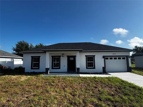 a house with a yard