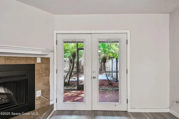 a view of an entryway