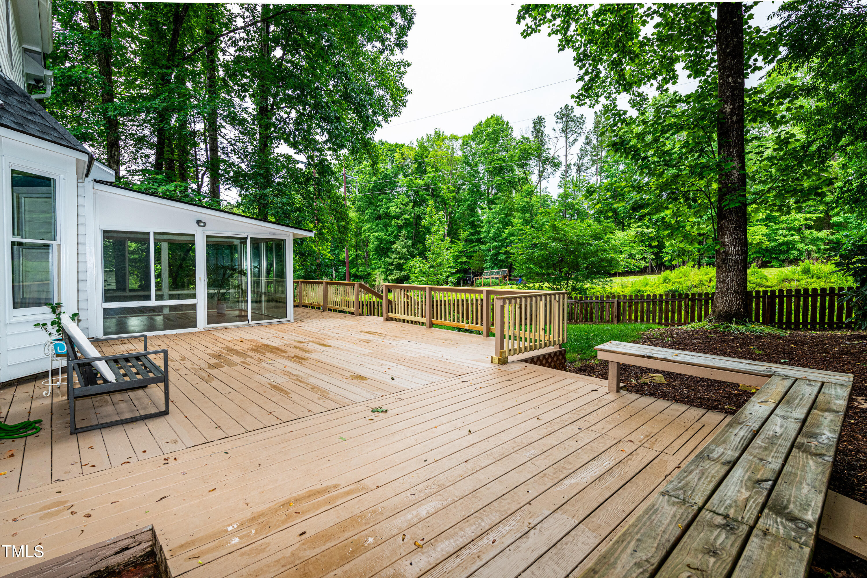 804 Kings Cross Way Raleigh, NC 27615 - Photo 34 of 40 a view of park with deck and yard
