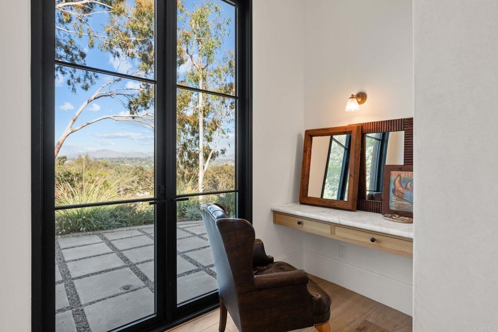 15816 Via Del Alba Rancho Santa Fe, CA 92067 - Photo 25 of 50 a view of a floor to ceiling window with wooden floor
