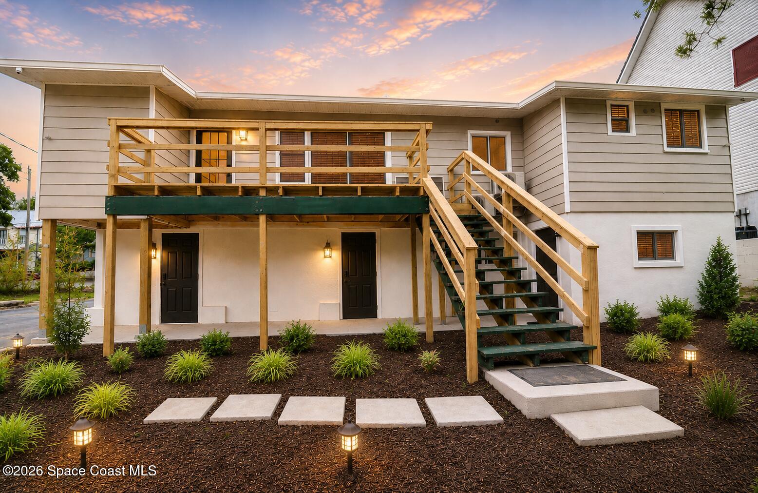 44 Barton Avenue, Unit 2 Rockledge, FL 32955 - Photo 5 of 27 Back of Home View