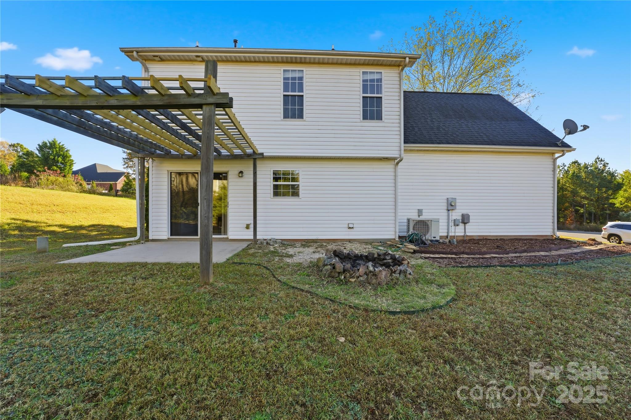 5822 Meeting Street Concord, NC 28025 - Photo 19 of 21 a backyard of a house with lots of green space