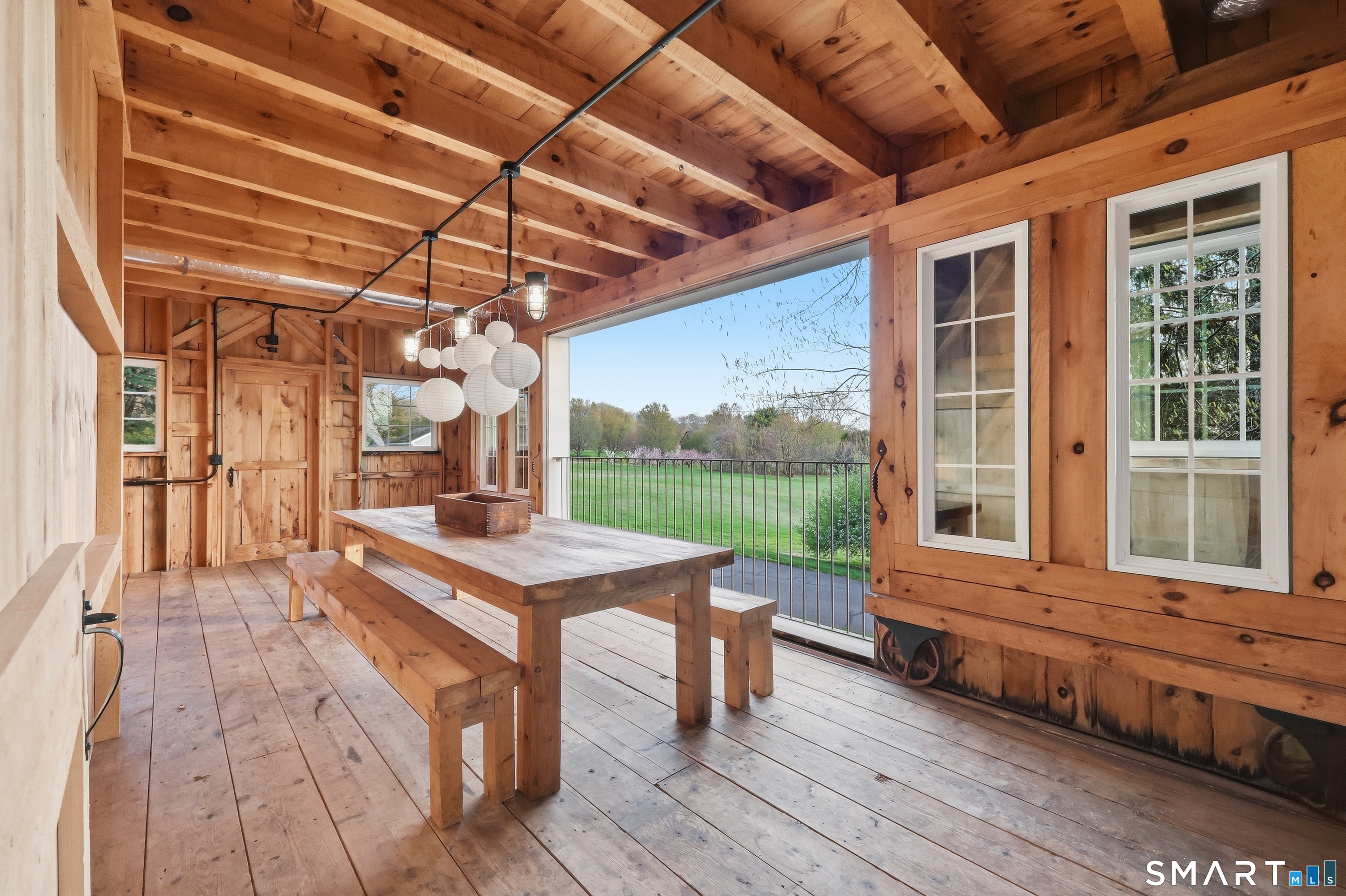 131 Tryon Street Glastonbury, CT 06073 - Photo 25 of 39 Entertaining area in the barn