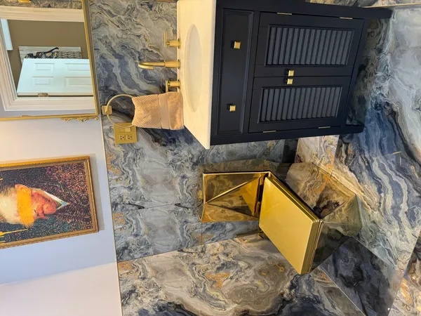 a view of a living room