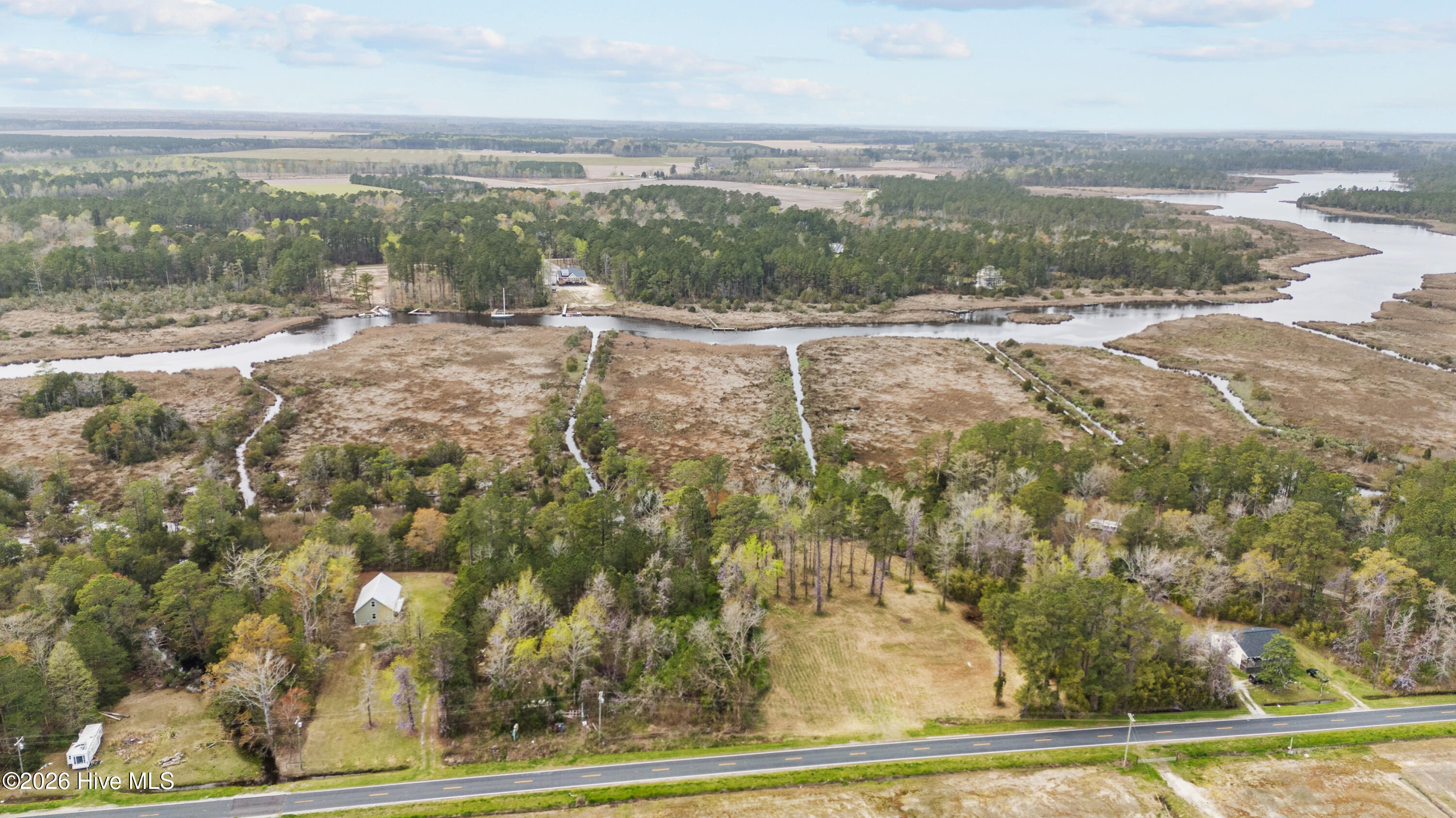 543 Florence Road Merritt, NC 28556 - Photo 2 of 6 543 Aerial 2