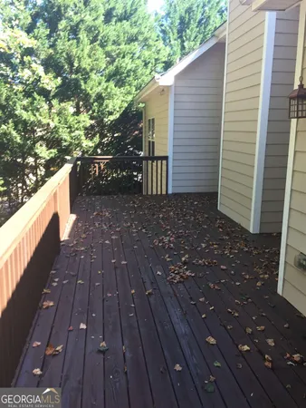 a view of house with wooden floor