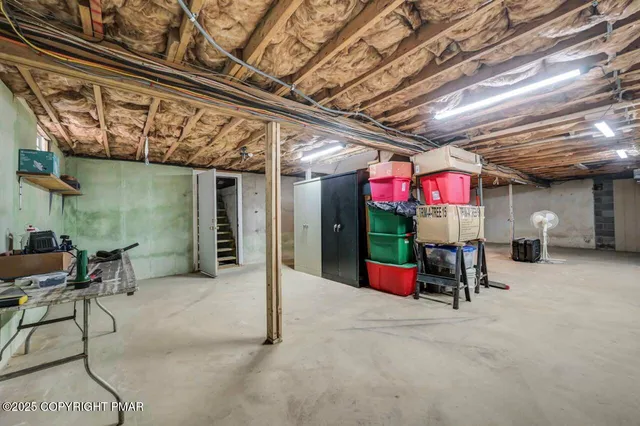 a outdoor space with lots of trees