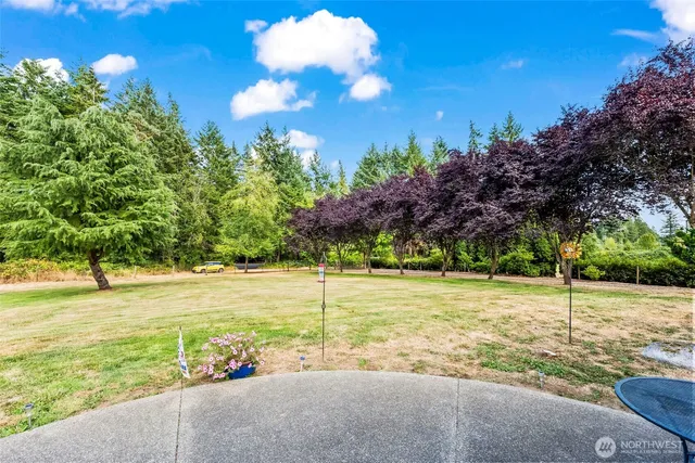 a view of an outdoor space and yard