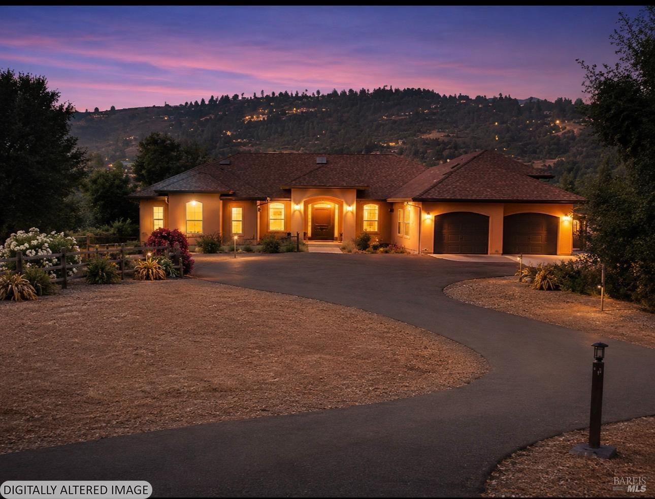 1580 Redwood Hill Road Santa Rosa, CA 95404 - Photo 2 of 5 AI Image