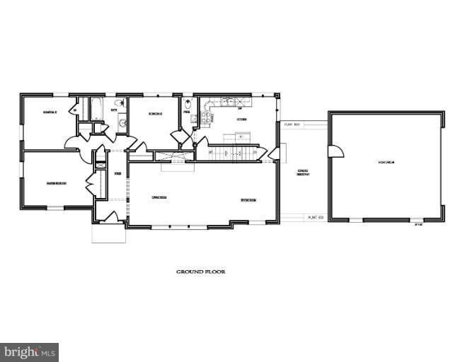 4203 Colonial Road Pikesville, MD 21208 - Photo 24 of 30 Actual Ground Floor Plan