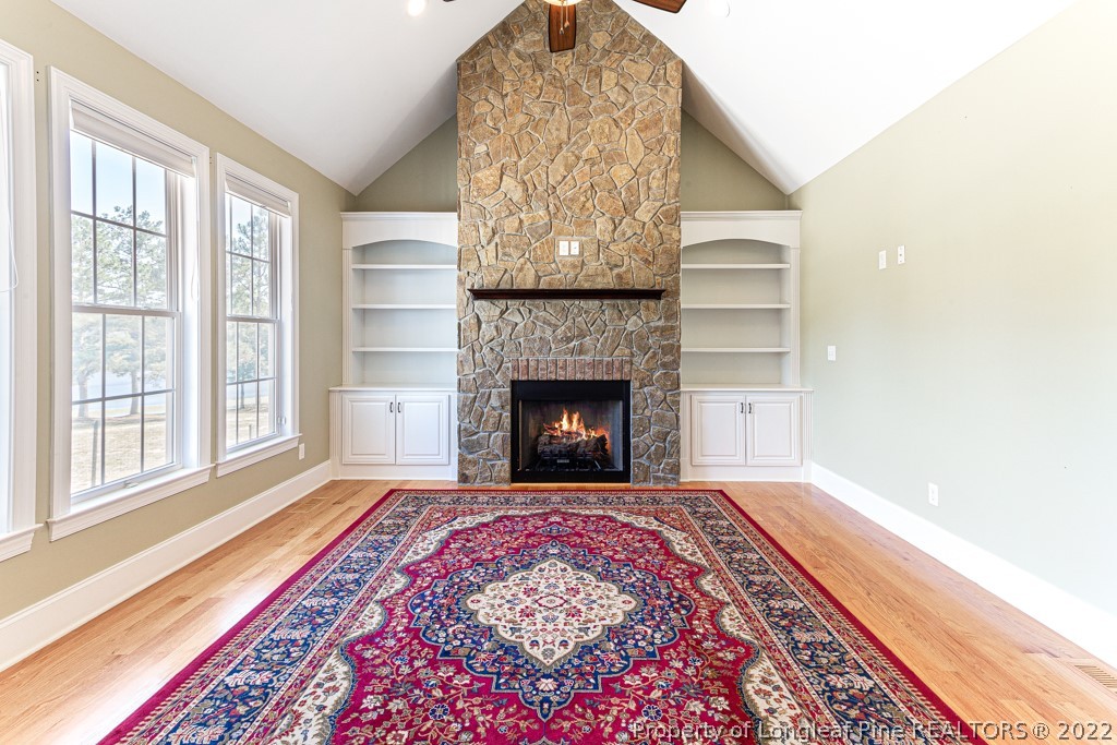 375 East Lake Ridge Road Raeford, NC 28376 - Photo 26 of 50 a view of a fireplace in a room