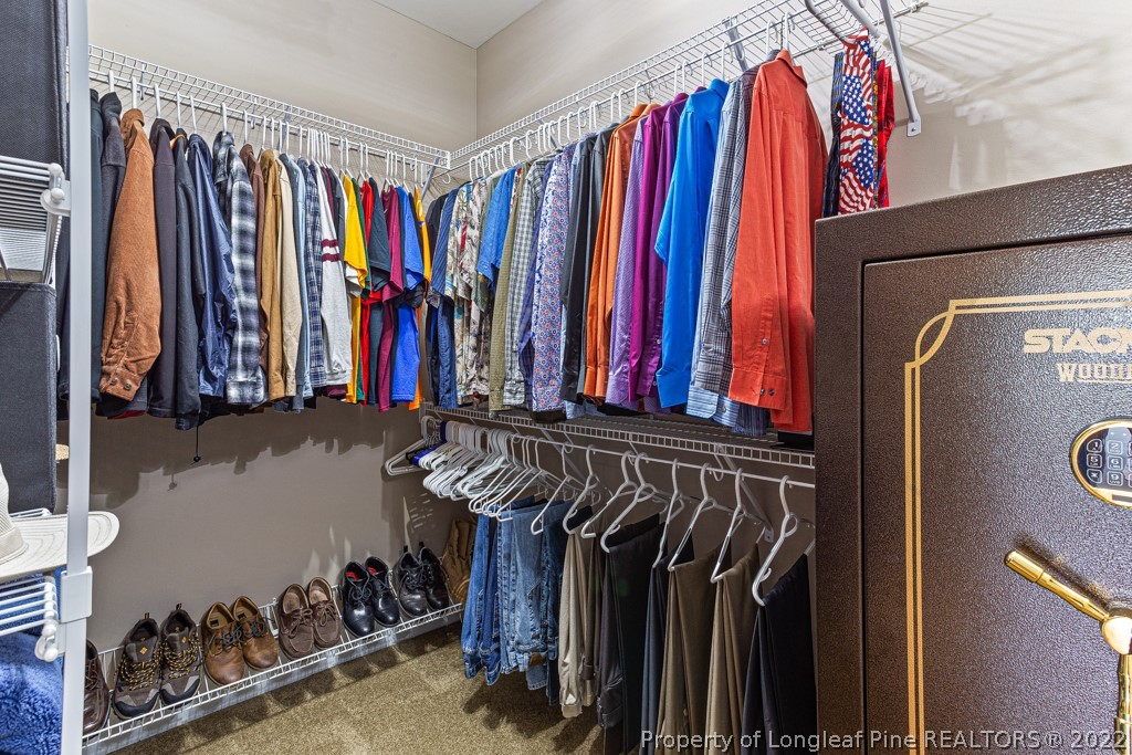 375 East Lake Ridge Road Raeford, NC 28376 - Photo 30 of 50 a view of a walk in closet