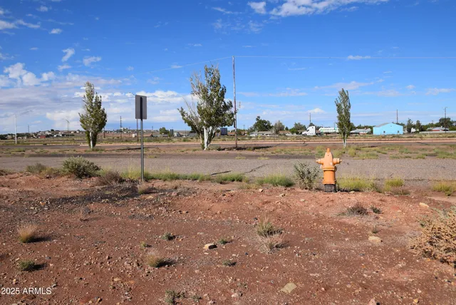 a view of a lake with a beach