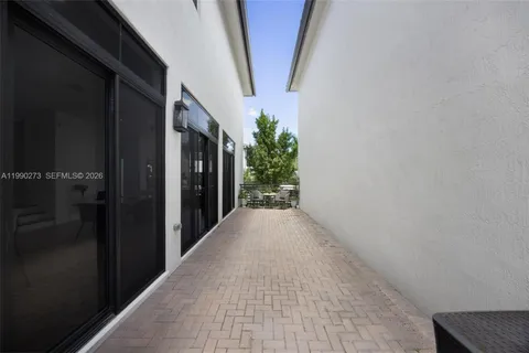 a view of a storage in a room