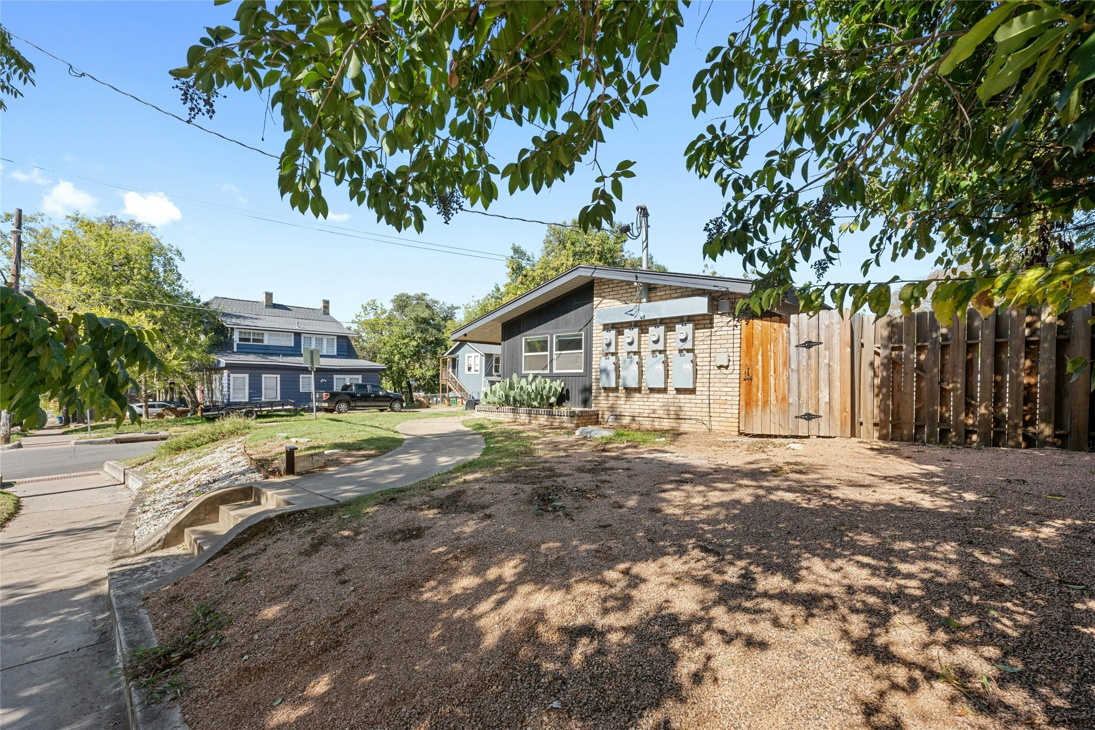 2201 Leon Street, Unit D Austin, TX 78705 - Photo 24 of 24 a view of a house with a yard